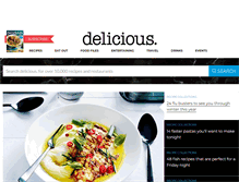 Tablet Screenshot of delicious.com.au
